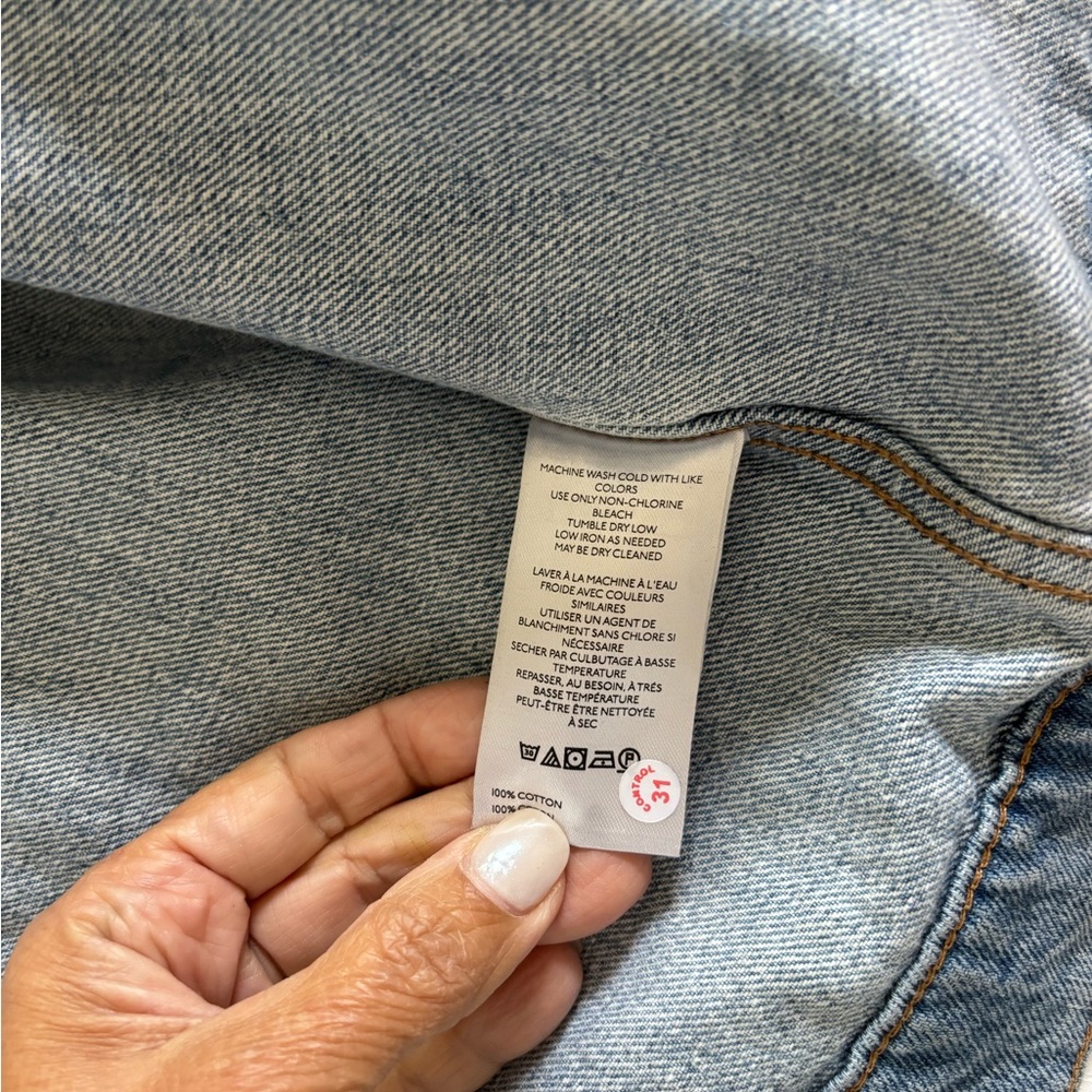 Pilcro Weston Oversized Denim Jacket - Picture 5 of 7